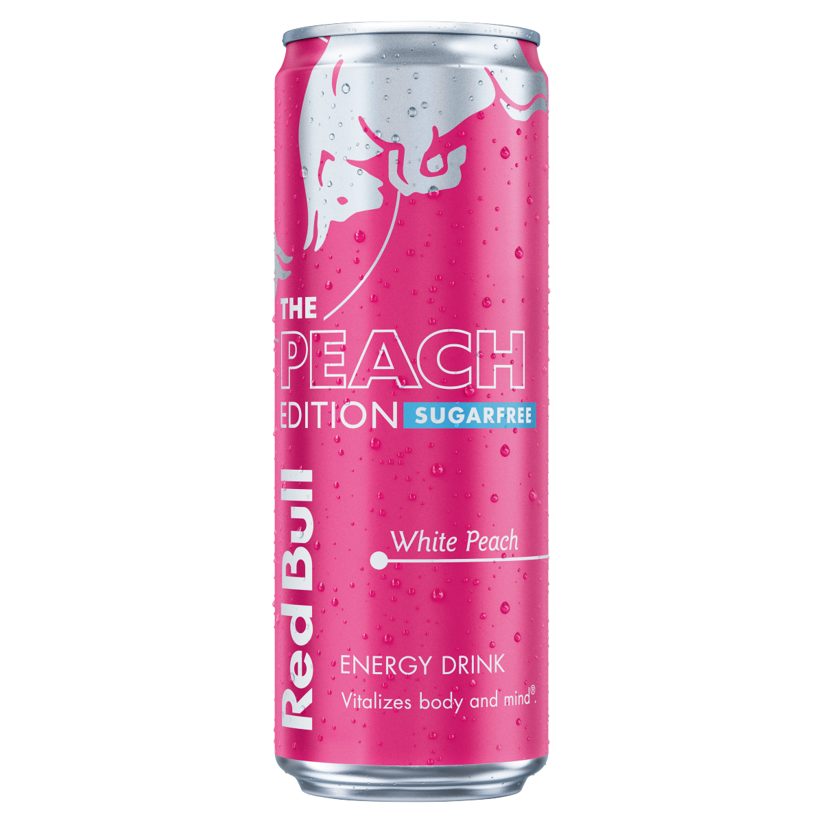 Red Bull The Peach Edition Sugarfree White Peach Energy Drink 473ml