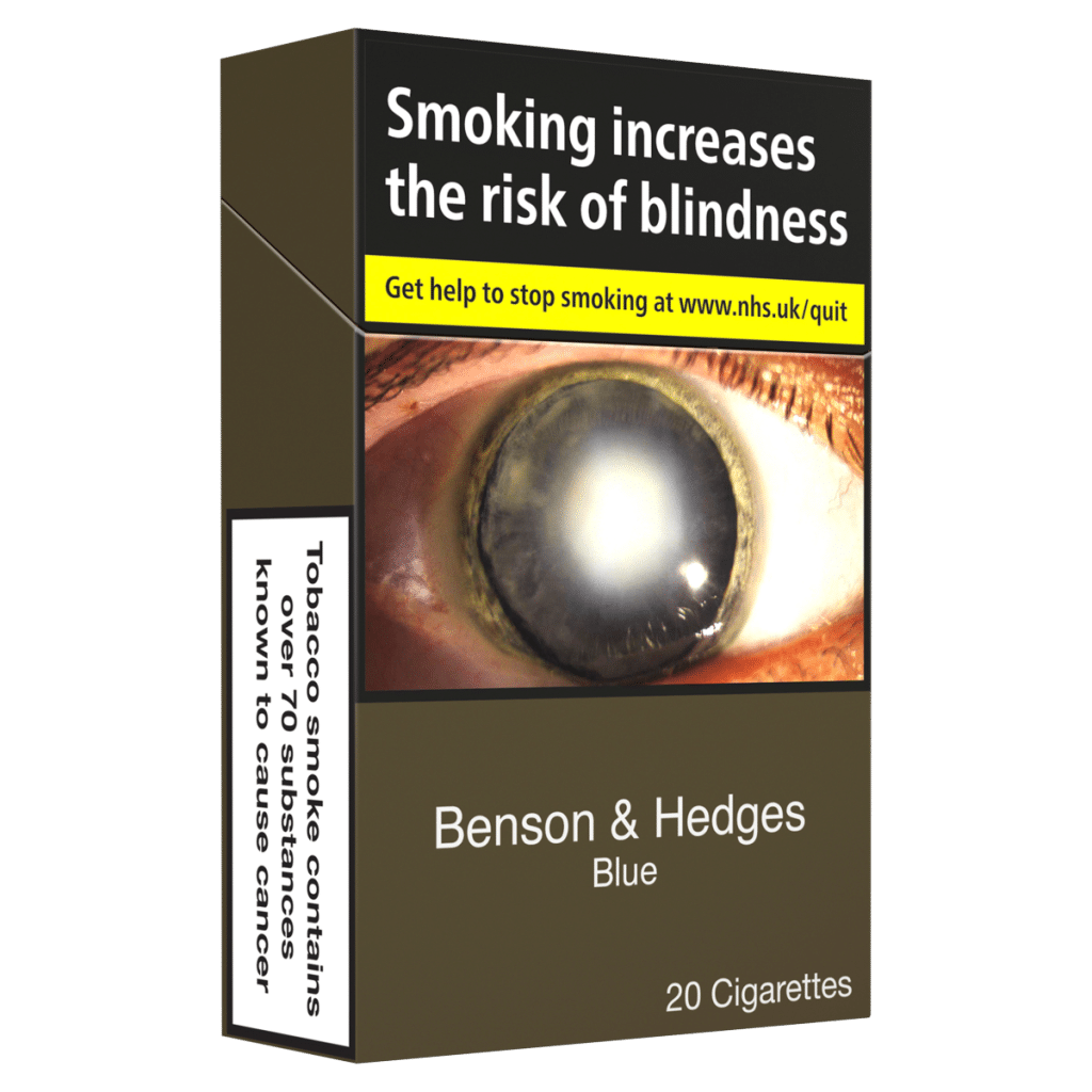 Benson & Hedges Blue 20 Cigarettes