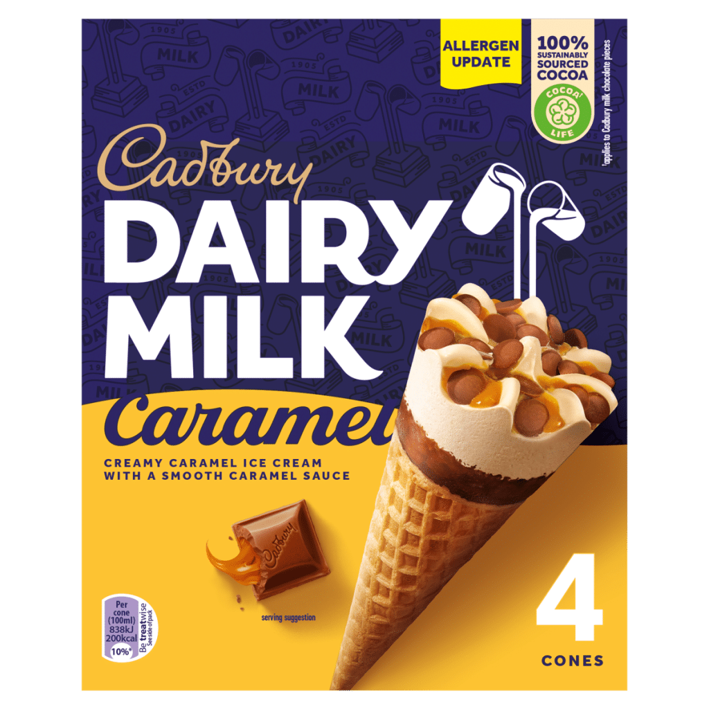 Cadbury Dairy Milk Caramel 4 x 100ml (400ml)