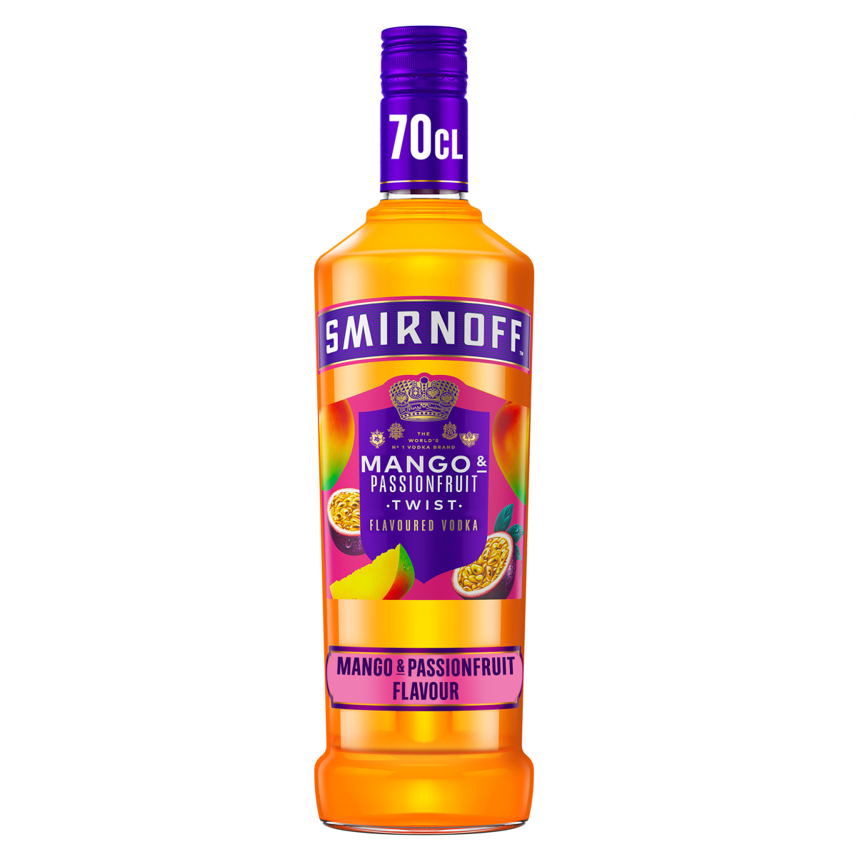 Smirnoff Mango & Passionfruit Twist Flavoured Spirit Drink 37.5% vol 70cl