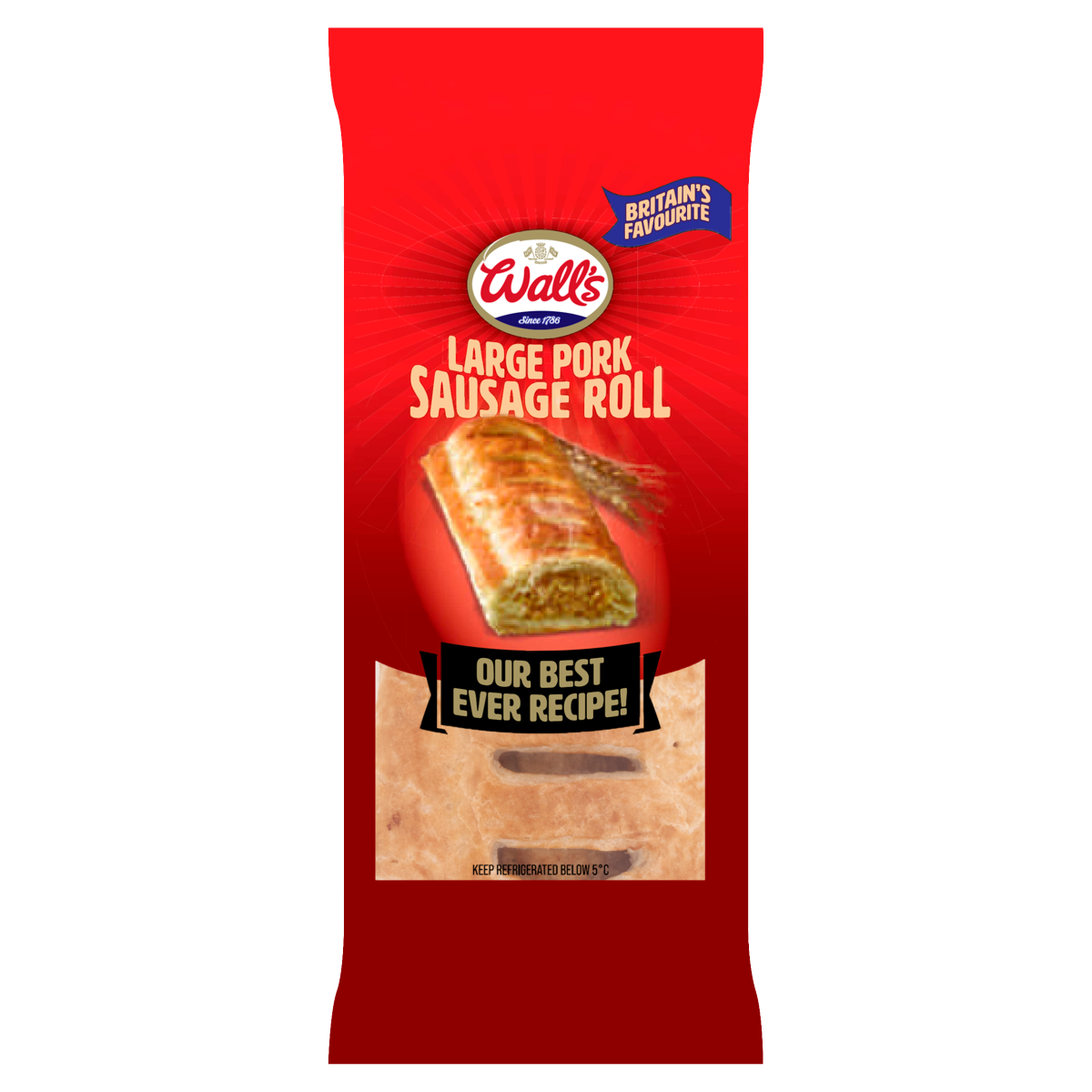 Wall’s Large Pork Sausage Roll 100g
