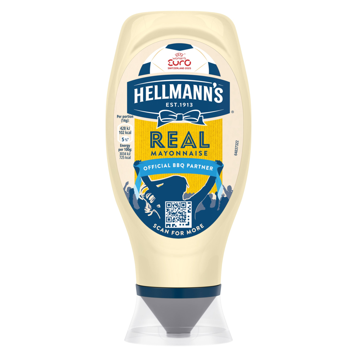 Hellmann’s  Condiment UEFA WOMEN’S EURO 2025* Limited Edition 430 ml