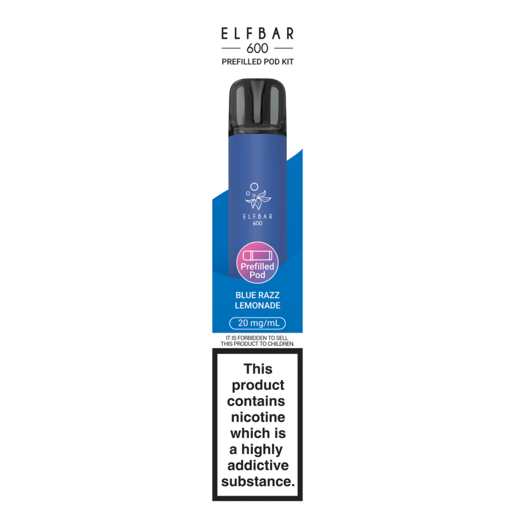 Elfbar 600 Blue Razz Lemonade Prefilled Pod Kit 20mg/ml