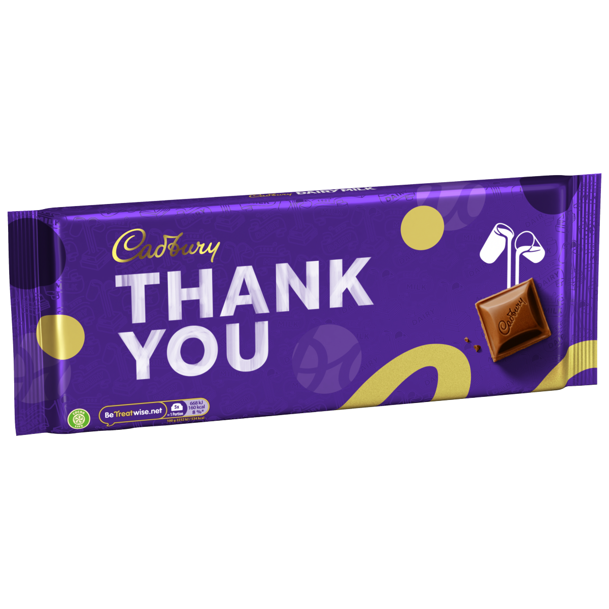 Cadbury Cadbury Dairy Milk Thank You Gifting Bar Large 360 g