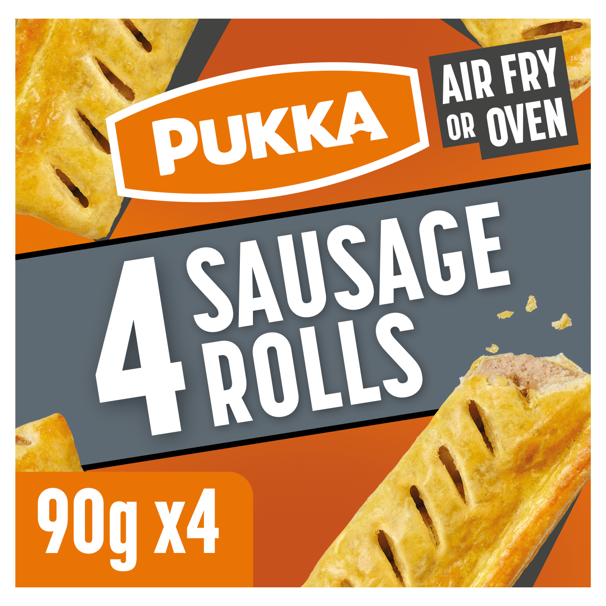 Pukka 4 Sausage Rolls