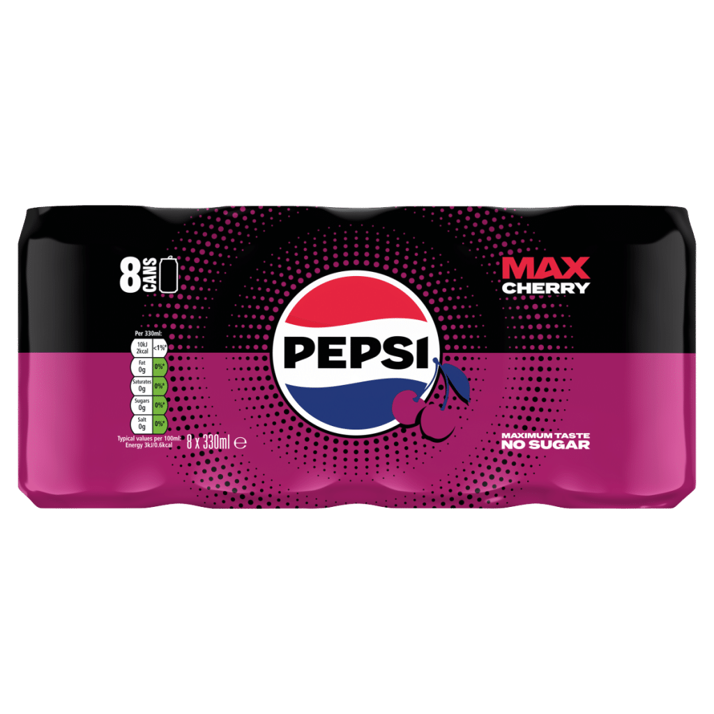 Pepsi Max Cherry 8 x 330ml