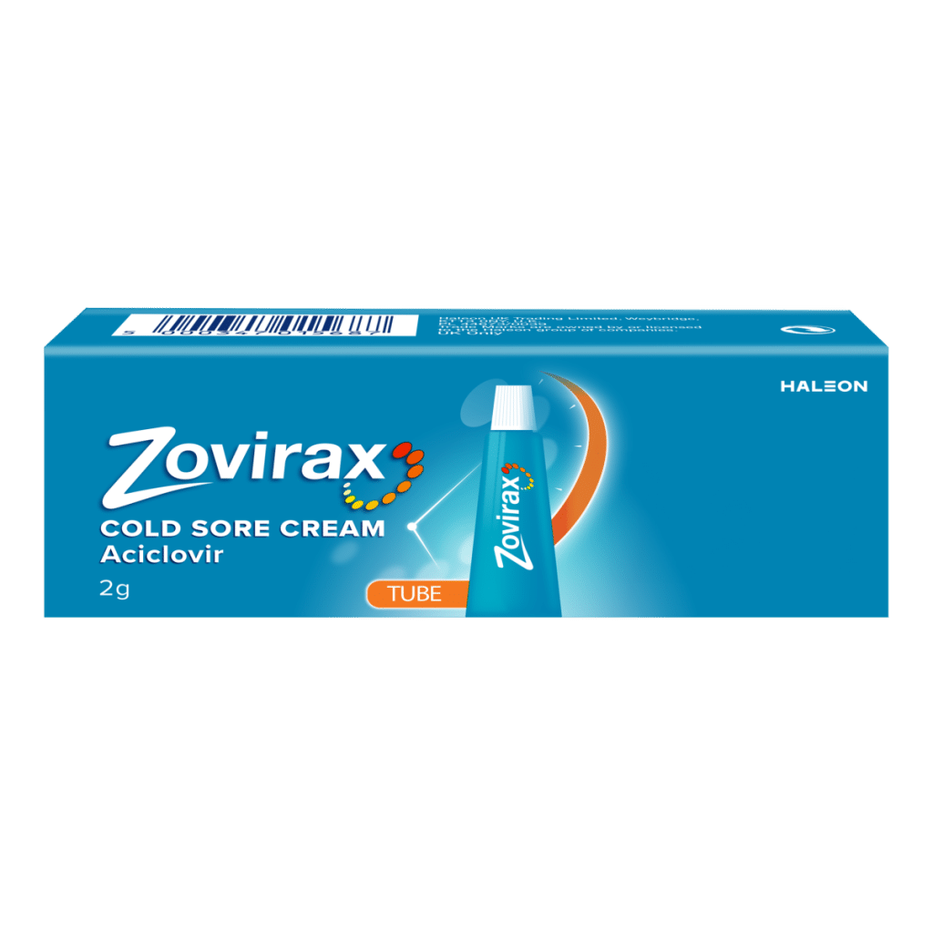 Zovirax Cold Sore Treatment Cream, Tube 2g
