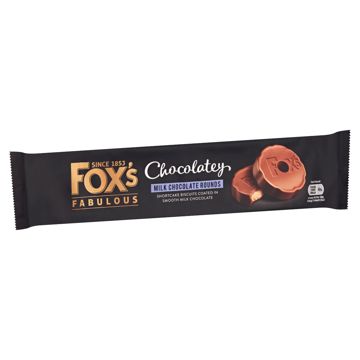Fox’s Fabulous Chocolatey Milk Chocolate Rounds 130g