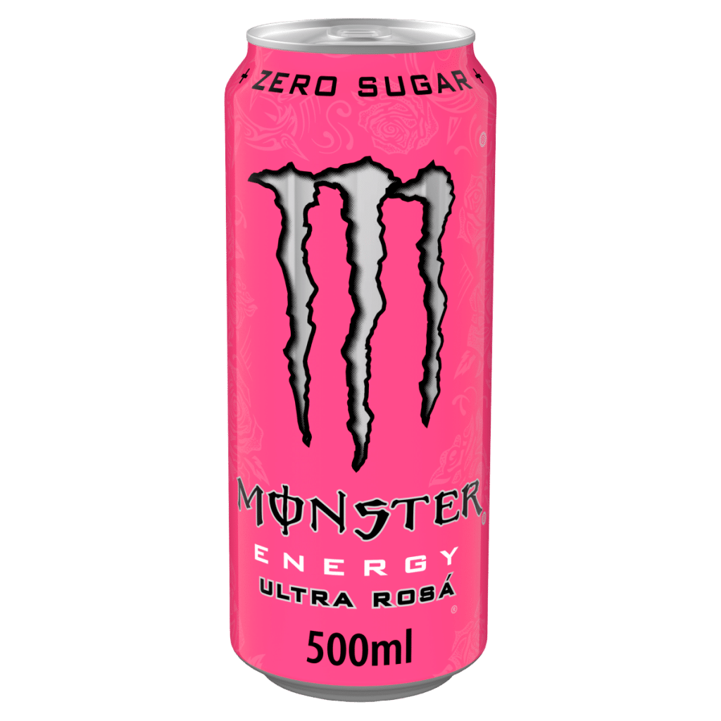 Monster Energy Drink Ultra Rosa Zero Sugar 500ml