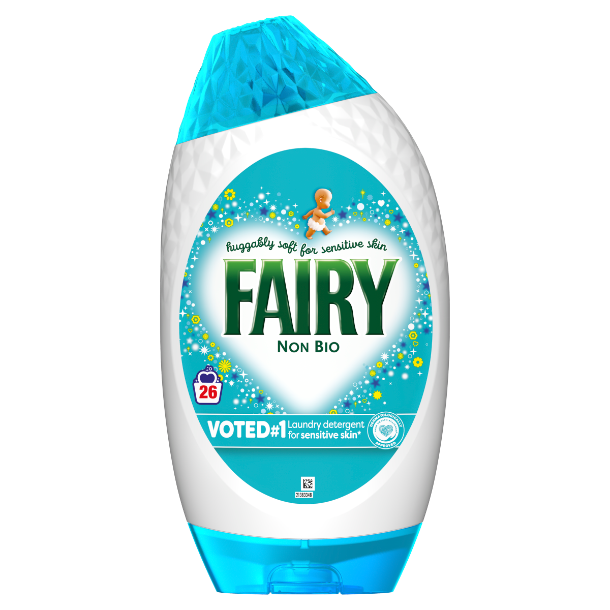 Fairy Non Bio  Detergent Gel, 26 Washes  858ml, For Sensitive Skin
