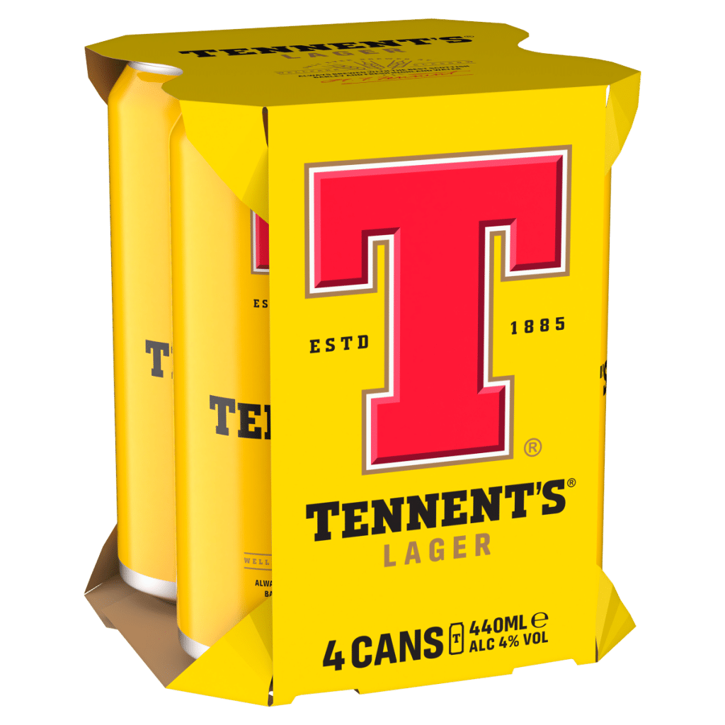 Tennent’s Lager 4 x 440ml