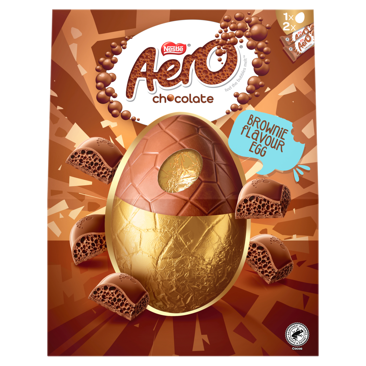 Aero Chocolate Brownie Flavour Egg 222g