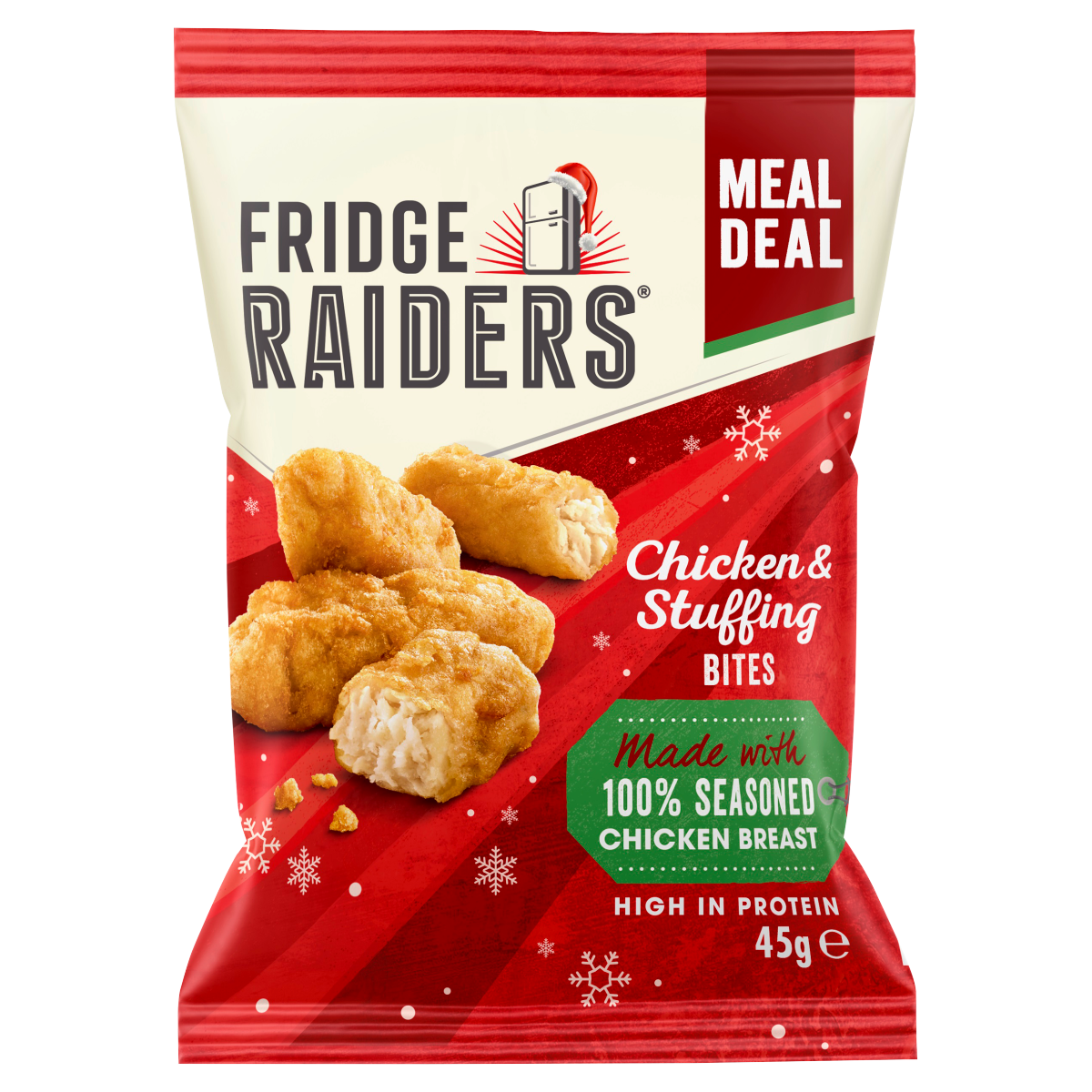 Fridge Raiders Chicken & Stuffing Bites 45g