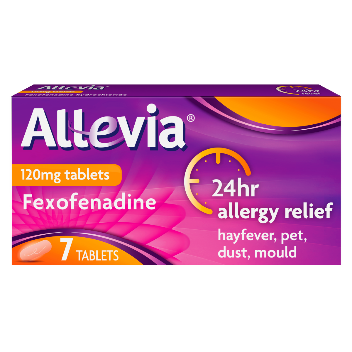 Allevia 120mg 7 Tablets