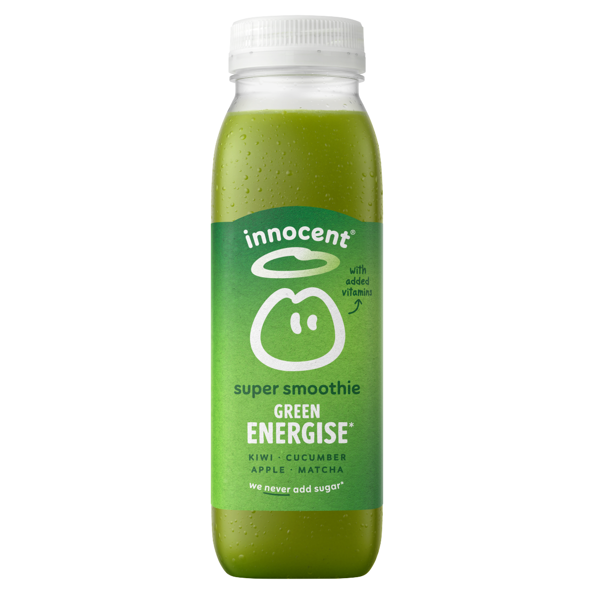 innocent Green Energise, Kiwi, Cucumber, Apple & Matcha Super Smoothie 300ml