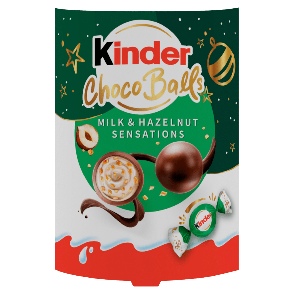 Kinder 11 Choco Balls Milk & Hazelnut Sensations 90g