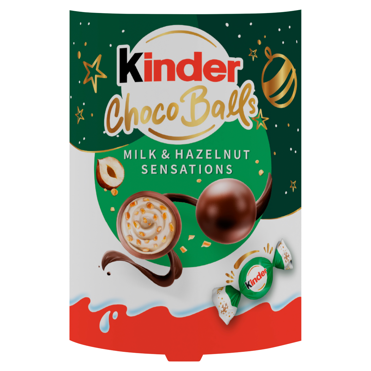Kinder 11 Choco Balls Milk & Hazelnut Sensations 90g