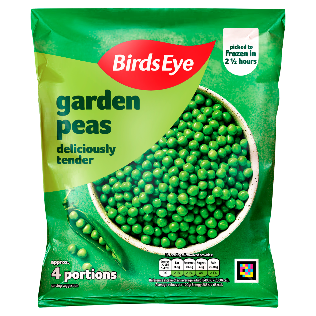 Birds Eye Garden Peas 375g