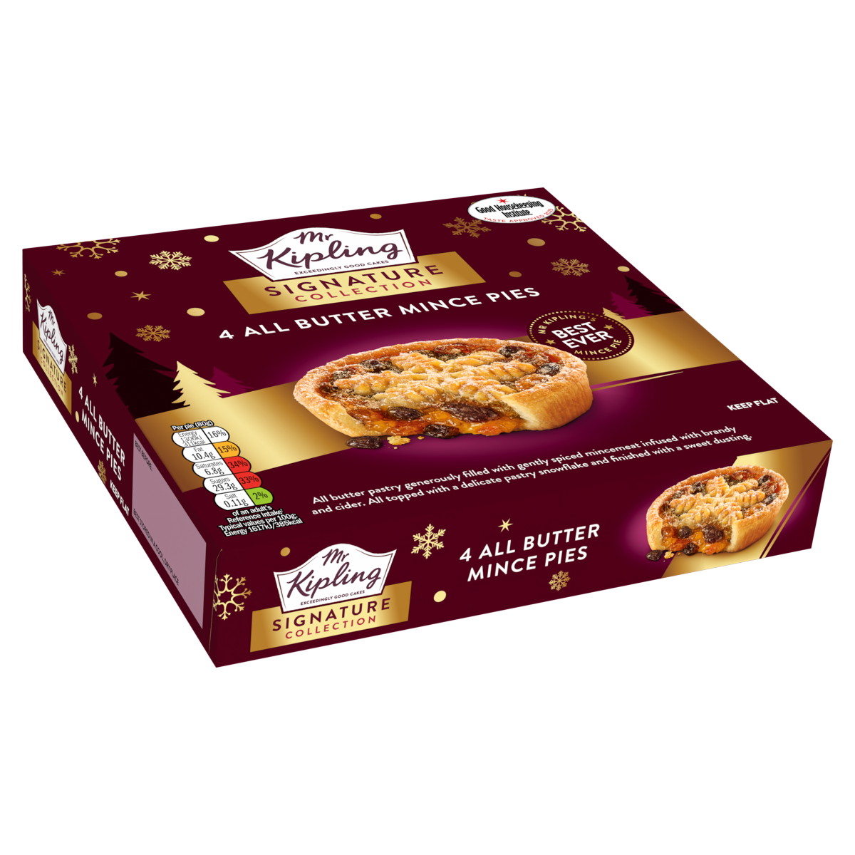 Mr Kipling Signature Collection 4 All Butter Mince Pies