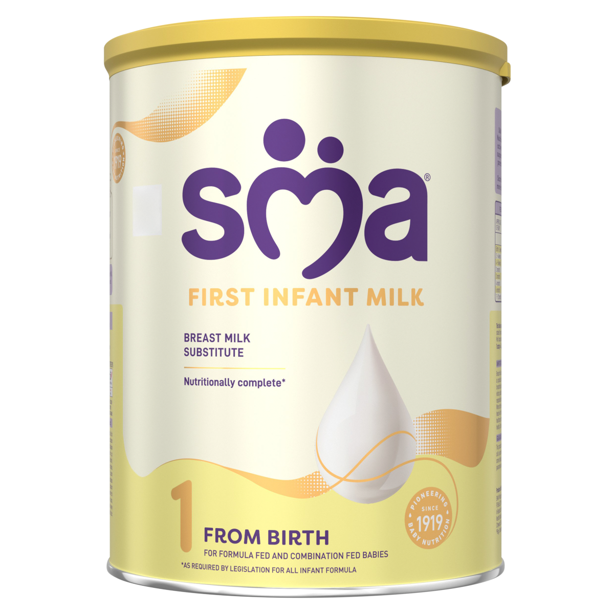 SMA 1 from Birth First Infant Milk 800g