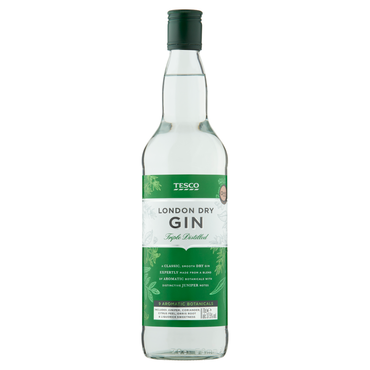 Tesco London Dry Gin 70cl