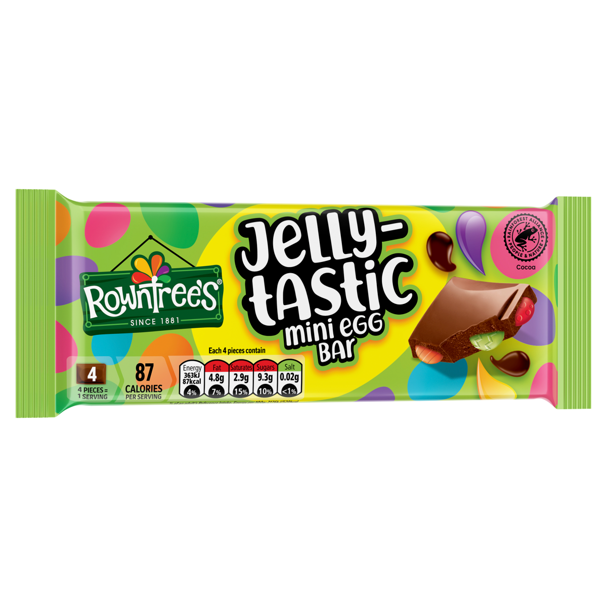 Rowntree’s Jelly-Tastic Mini Egg Bar 100g
