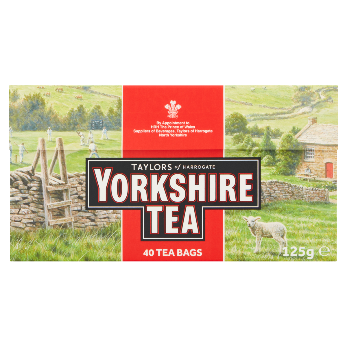Taylors of Harrogate 40 Yorkshire Tea Bags 125g