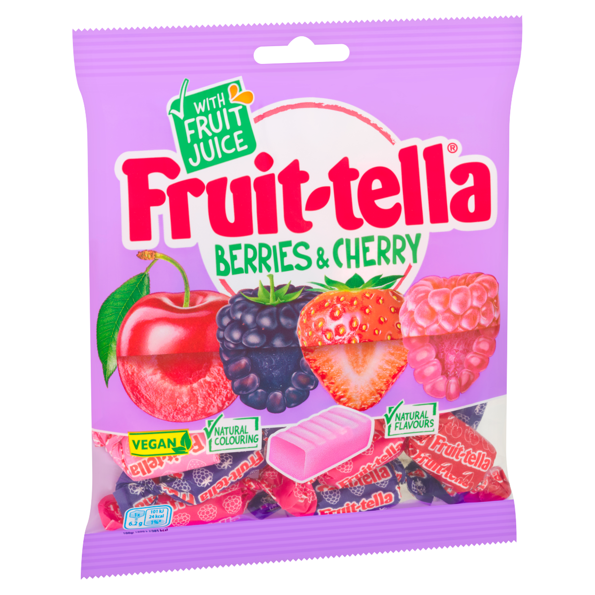 Fruit-tella Berries & Cherry 135g