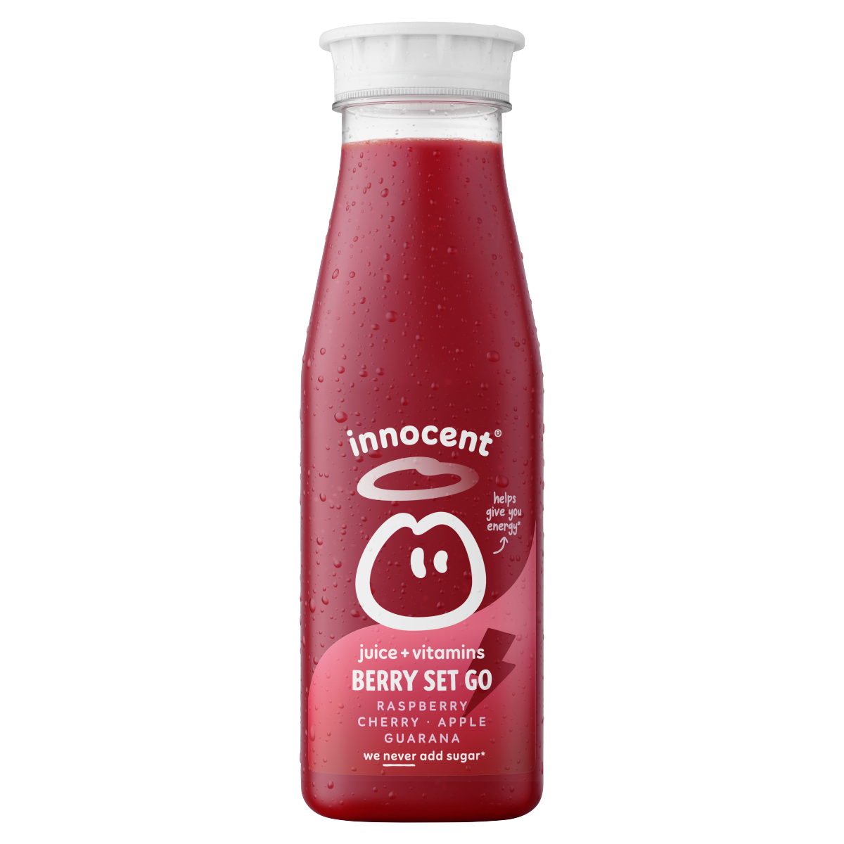 Innocent Berry Set Go Raspberry, Cherry, Apple Guarana +Vitamins 330ml