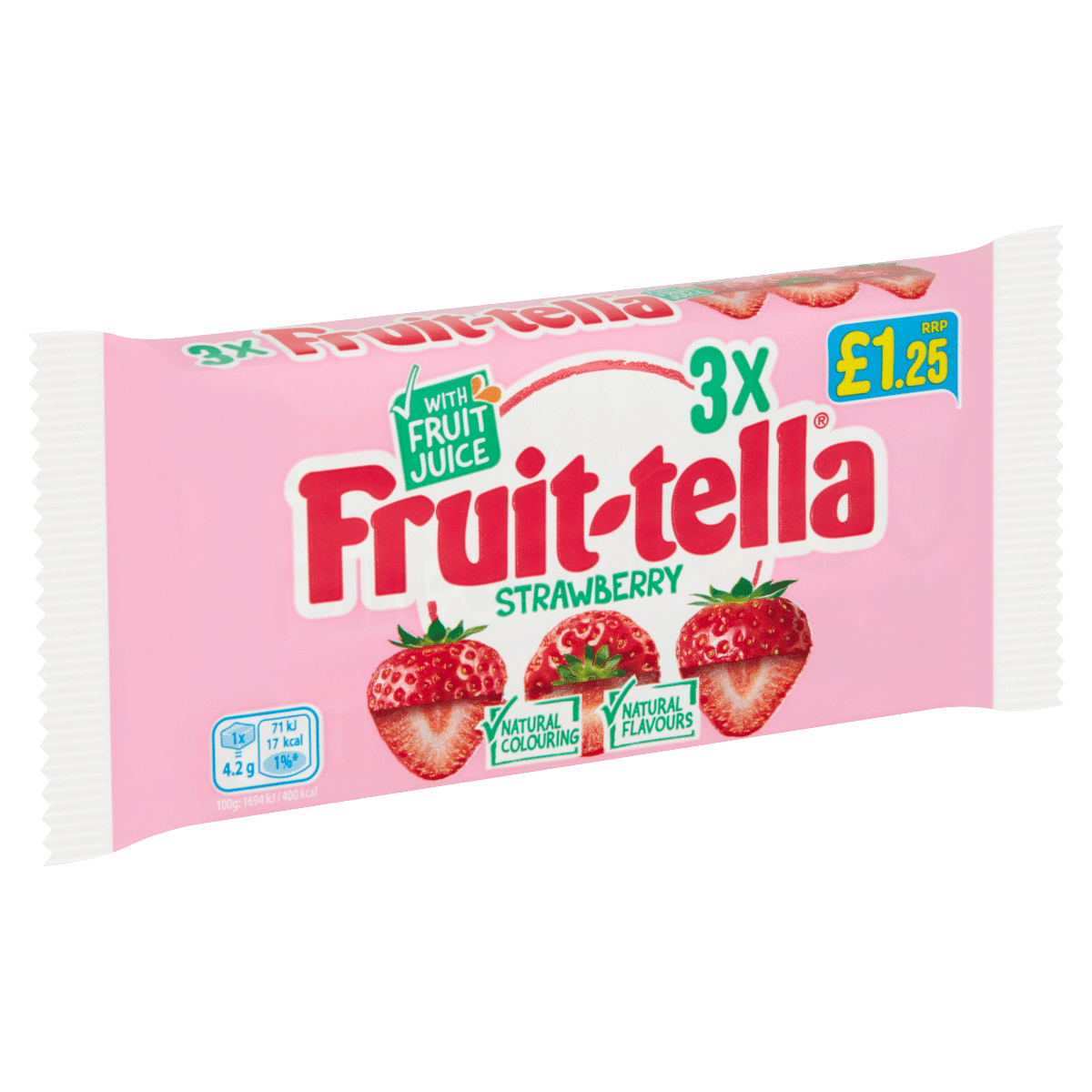 Fruit-tella Strawberry 3 x 41g