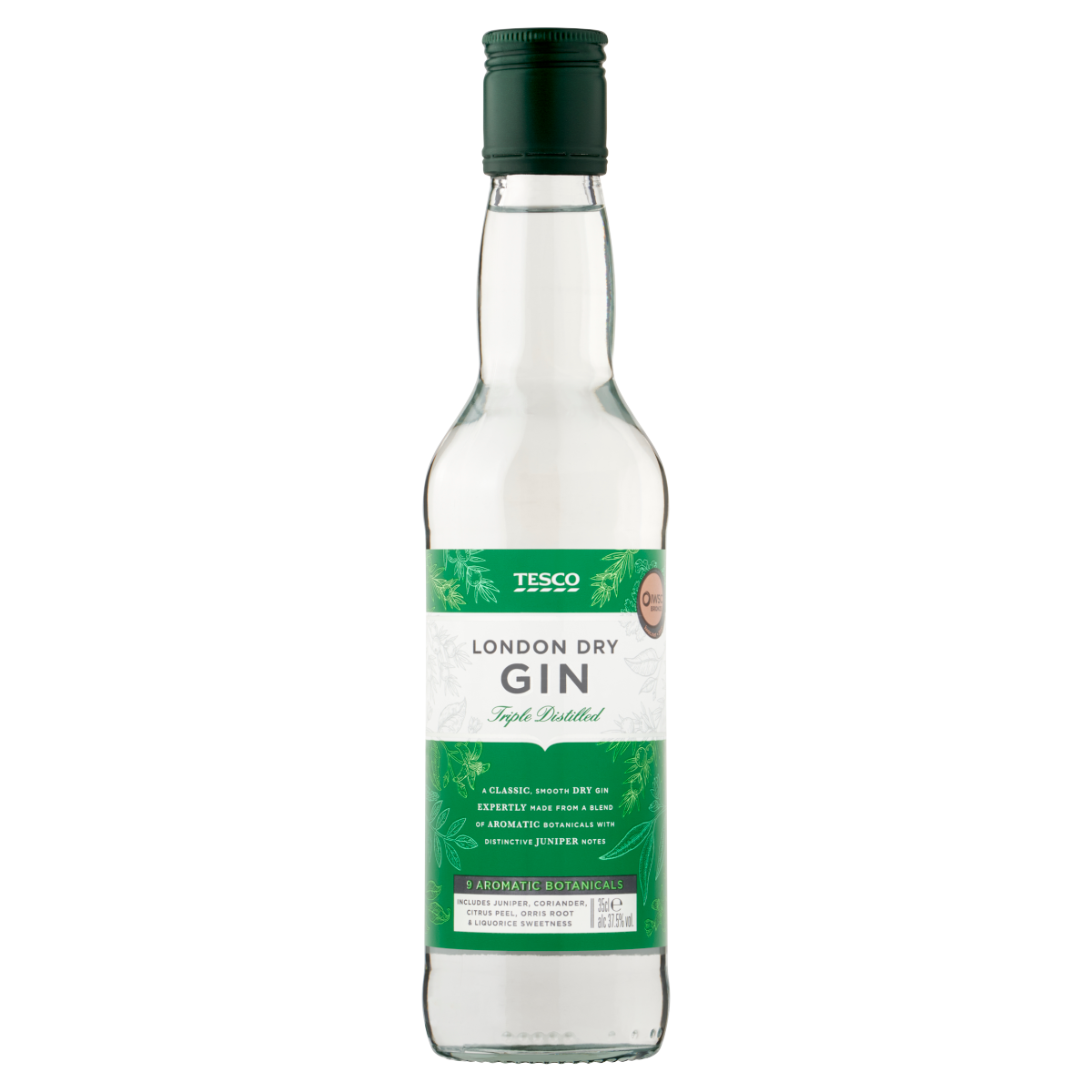 Tesco London Dry Gin 35cl