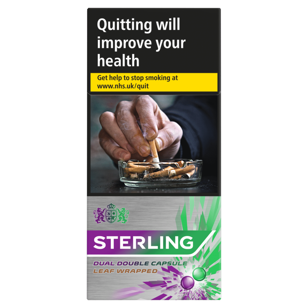 Sterling Leaf Wrapped Dual Double Capsule 10S