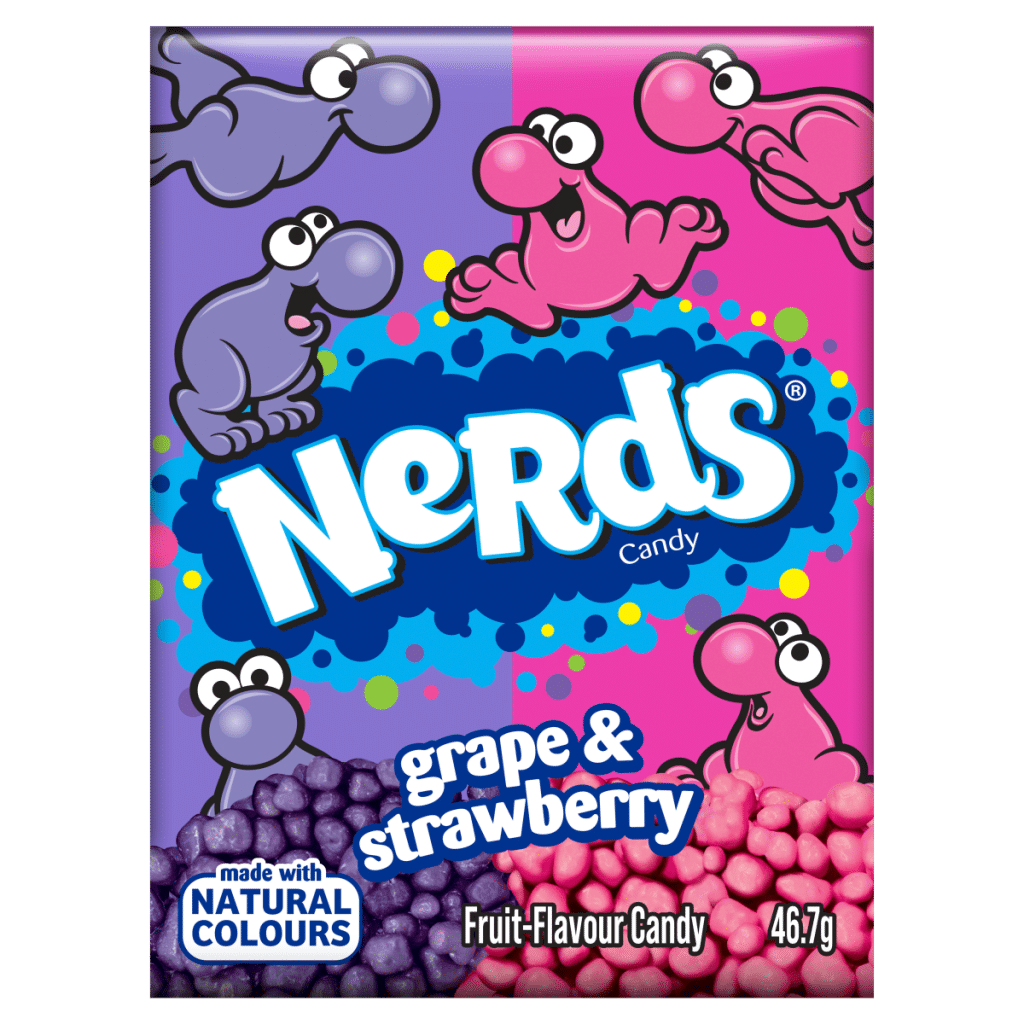 Nerds Grape & Strawberry Fruit-Flavour Candy 46.7g