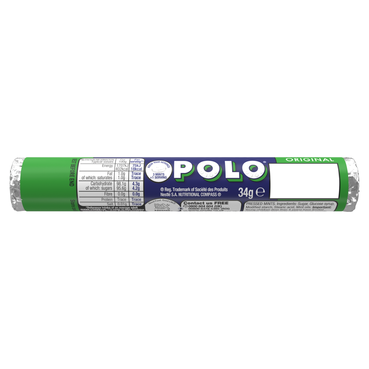Polo Original Mint Tube 34g
