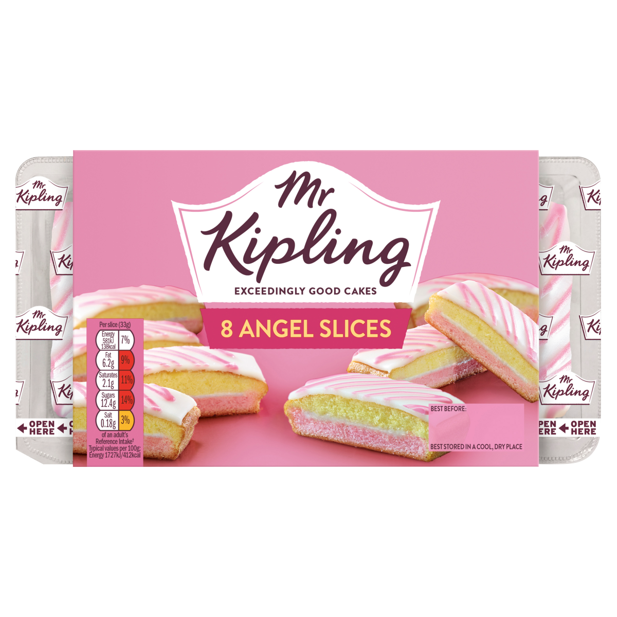 Mr Kipling 8 Angel Slices