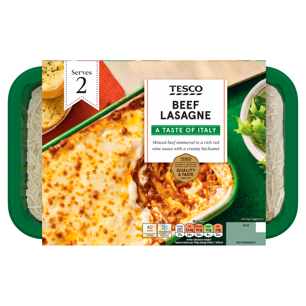 Tesco Beef Lasagne 750g