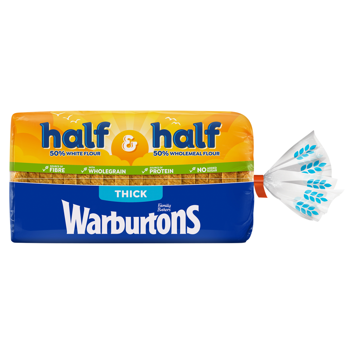 Warburtons Half & Half Thick 800g