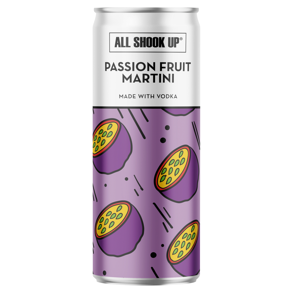 All Shook Up Passion Fruit Martini 250ml