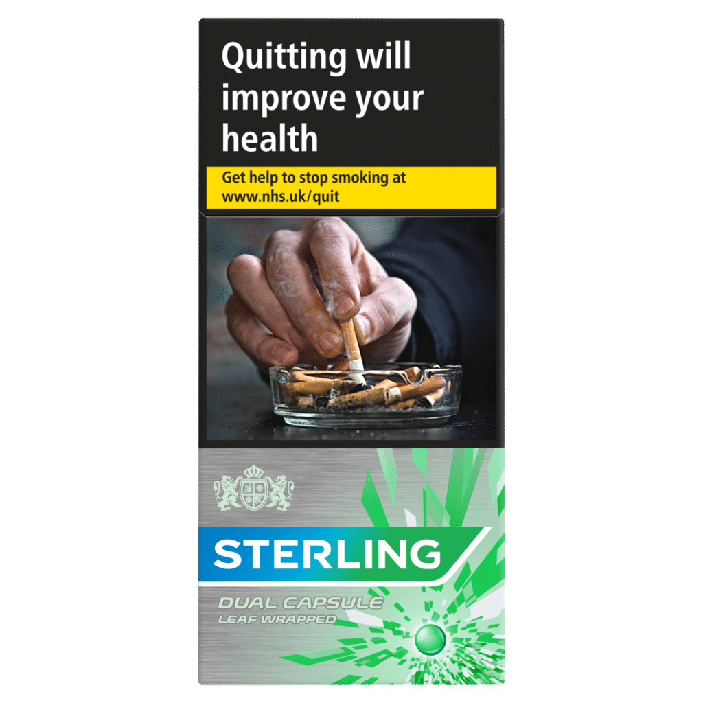 Sterling Dual Capsule Leaf Wrapped 10S