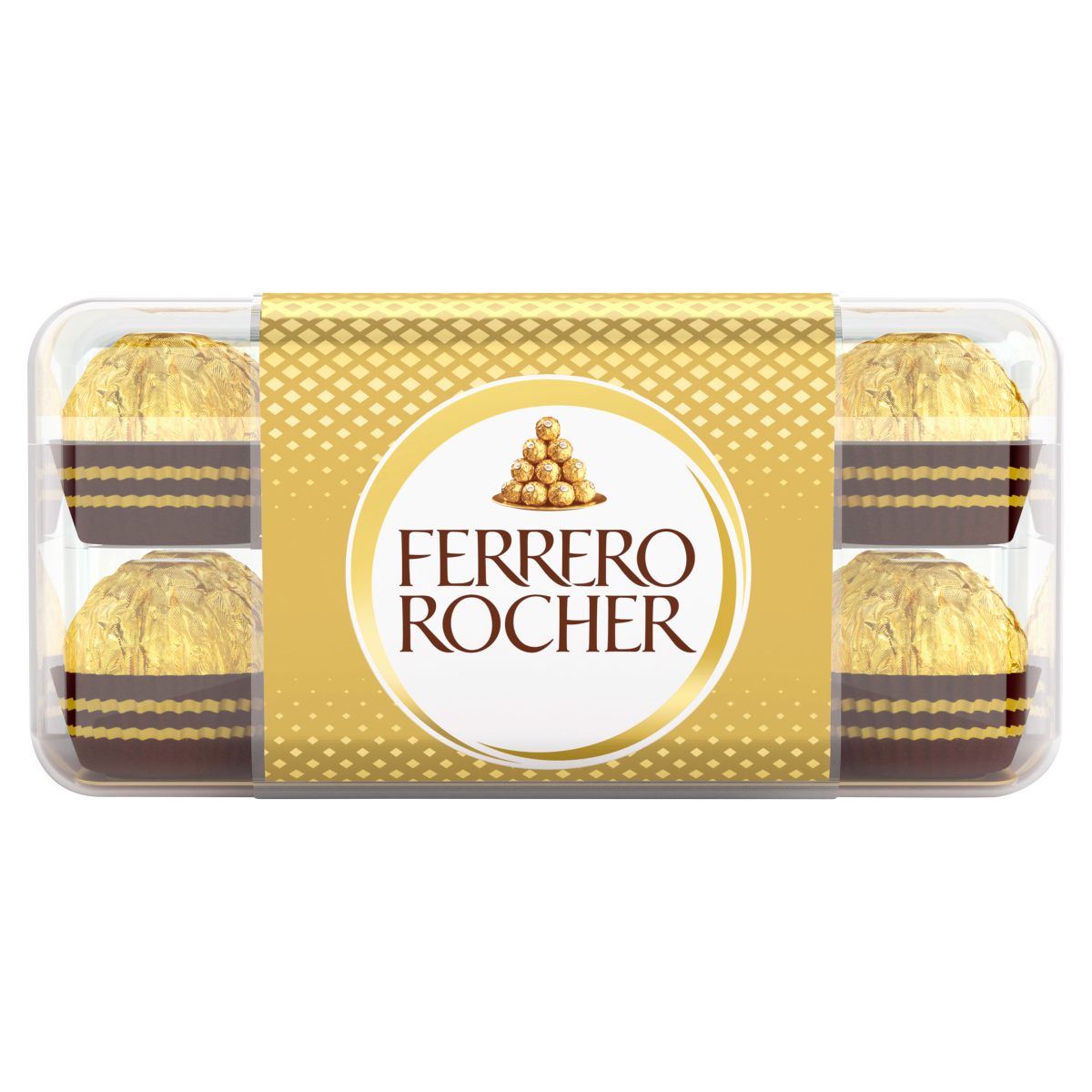 Ferrero Rocher Chocolate Pralines Gift Box of Chocolate 16 Pieces (200g)