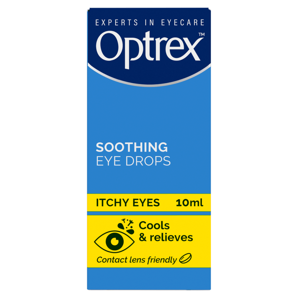 Optrex Itchy Eyes Soothing Eye Drops 10ml