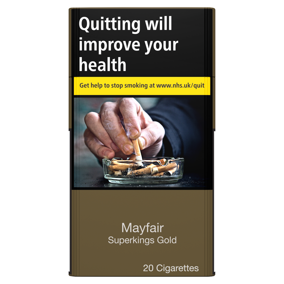 Mayfair 20 Gold Superkings Cigarettes