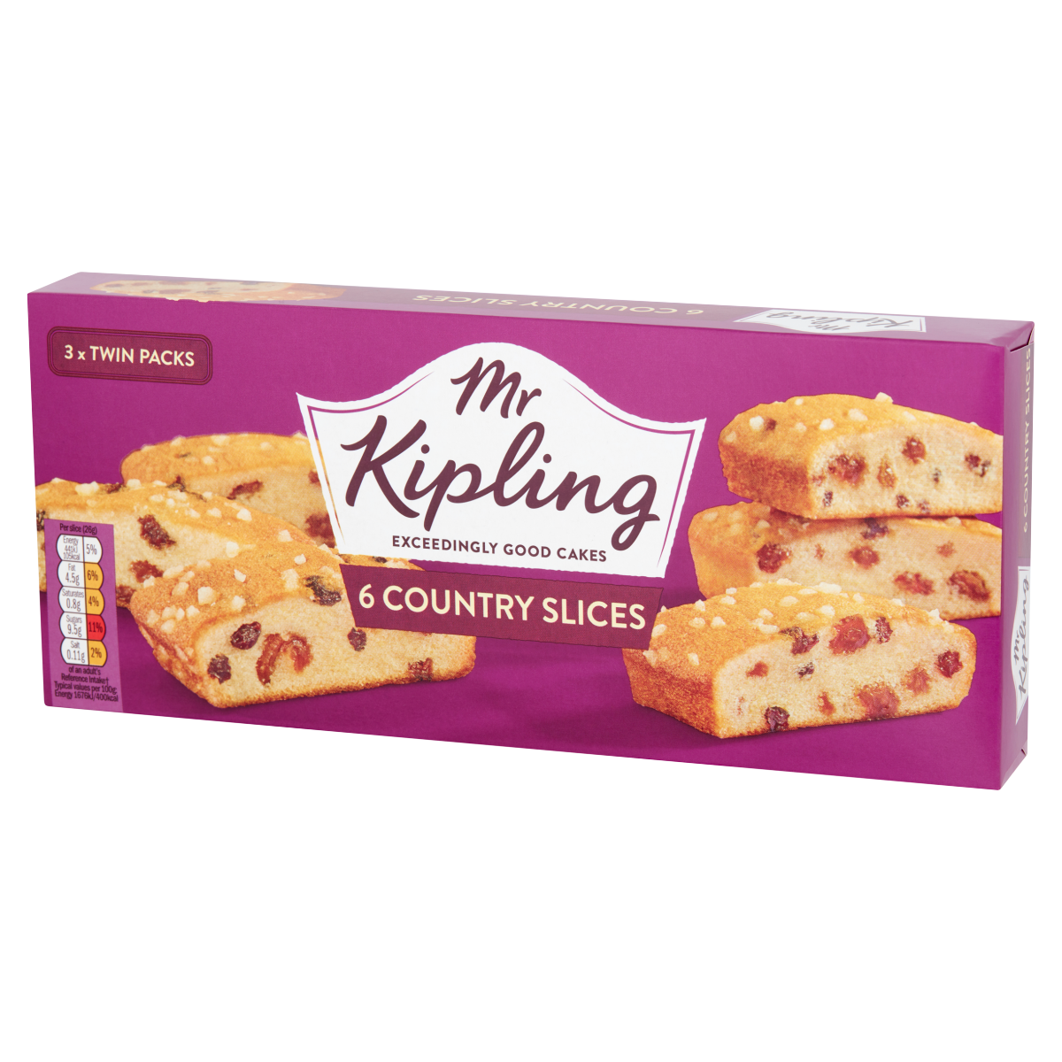 Mr Kipling 6 Country Slices