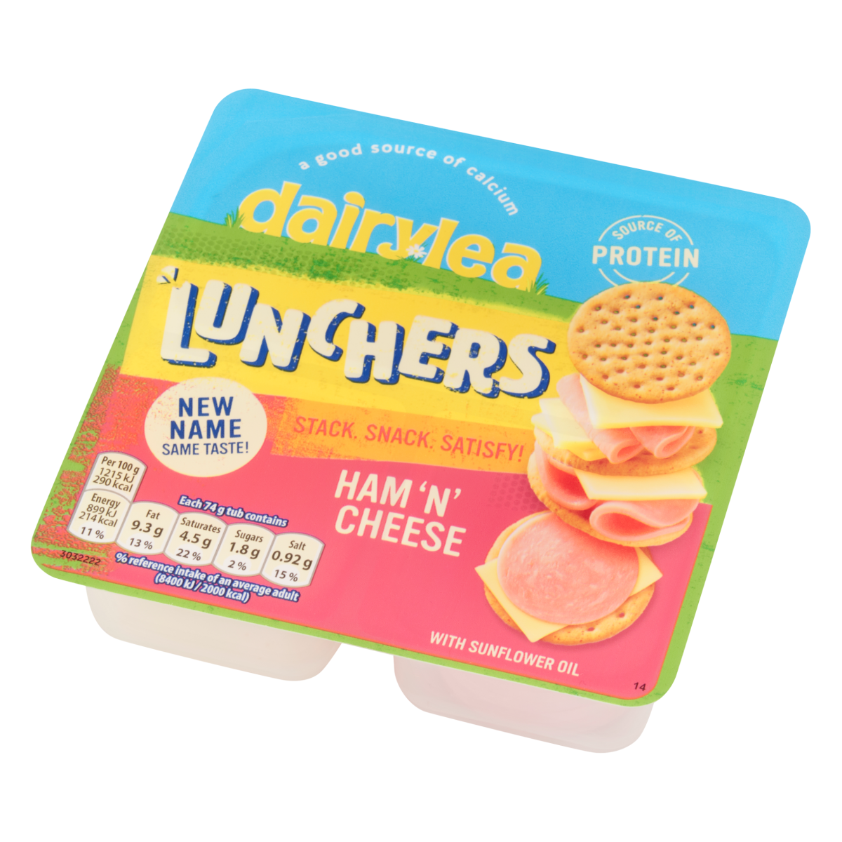 Dairylea Lunchers Ham And Cheese Convenience Meals 74 Gr