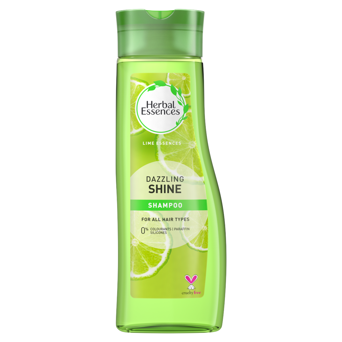 Herbal Essences Dazzling Shine Shampoo | Lime Scent | Hair Gloss For Shine | Cruelty Free | 400ml