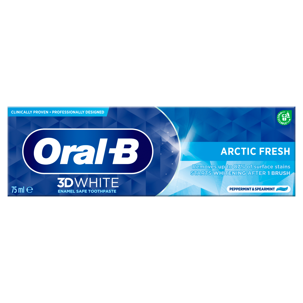 OralB 3D White Arctic Fresh Toothpaste 75ml One Stop