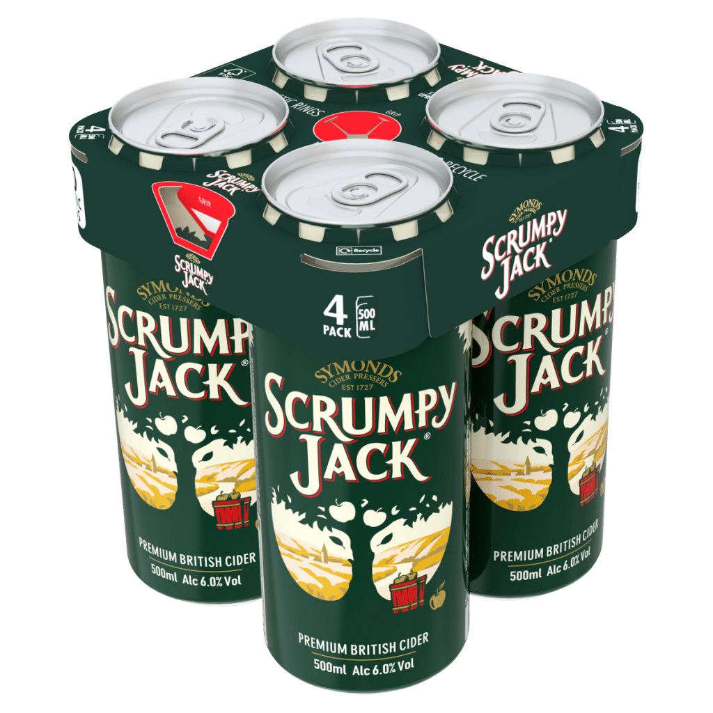 Scrumpy Jack Premium British Cider 4 x 500ml Cans