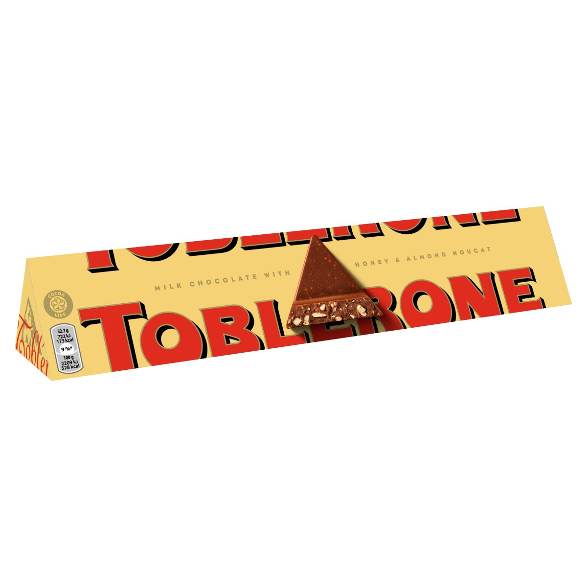 Toblerone Chocolate with Honey & Almond Nougat Bar Gifting 340g