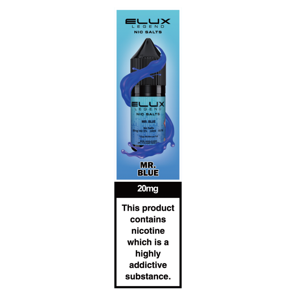 Elux Legend Nic Salts Mr. Blue 20mg