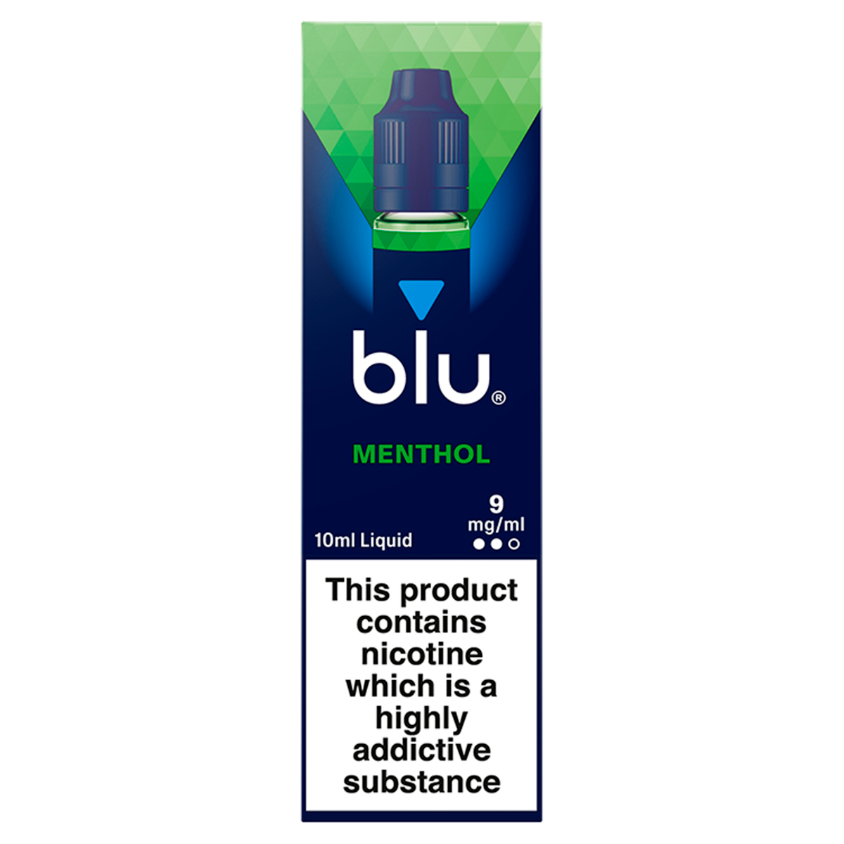 blu Menthol Liquid 9mg/ml 10ml